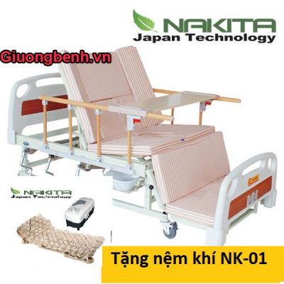 Giường bệnh nhân 4 tay quay Nikita - Chi Nhánh Hà Nội - Công Ty TNHH Thiết Bị Thương Mại B&B